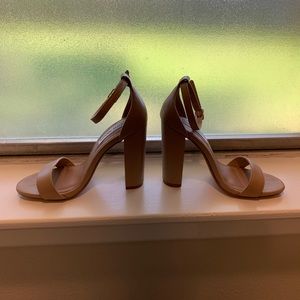 Steve Madden Nude Carson Heels / Sandals Size 5.5